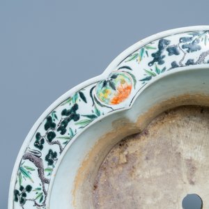 Une jardinière impériale en porcelaine de Chine famille verte, marque et époque de Kangxi — photo 35