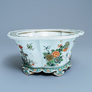 Une jardinière impériale en porcelaine de Chine famille verte, marque et époque de Kangxi — photo 5