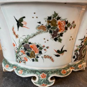 Une jardinière impériale en porcelaine de Chine famille verte, marque et époque de Kangxi — photo 52