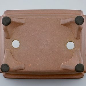Une jardinière rectangulaire en grès de Yixing avec cachet, 19/20ème — photo 4