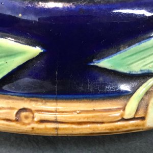 Une jardinière sur support en majolique Art Nouveau, George Jones, 19ème — photo 18