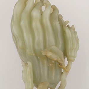 Une main de bouddha en jade sculpté, Dynastie Qing, 18e — photo 26
