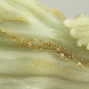 Une main de bouddha en jade sculpté, Dynastie Qing, 18e — photo 4