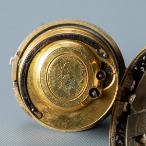 Une montre 'répétition' en argent doré, Robert & Peter Higgs, nr. 1466, Londres, 17/18ème — photo 9