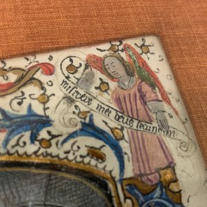 Une page d'un livre d'heures enluminé, probablement Flandres, 15ème — photo 10