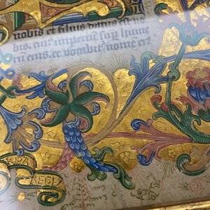 Une page d'un livre d'heures enluminé, probablement France, 15ème — photo 10