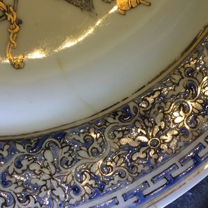 Une paire d'assiettes en porcelaine de Chine à décor de bleu sur glaçure, Yongzheng, 1723-1735 — photo 6