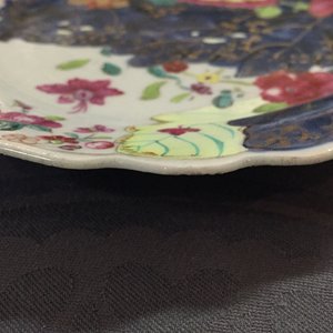 Une paire d'assiettes en porcelaine de Chine à décor feuille de tabac, Qianlong — photo 10