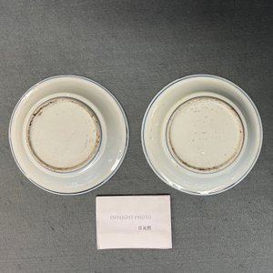 Une paire d'assiettes en porcelaine de Chine en bleu et blanc de type ko-sometsuke pour le marché japonais, Tianqi — photo 12