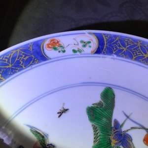 Une paire d'assiettes en porcelaine de Chine famille verte, Kangxi — photo 7