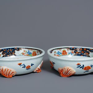 Une paire de bassins en porcelaine de Chine famille verte, Kangxi — photo 2