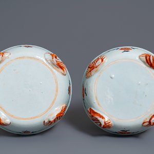Une paire de bassins en porcelaine de Chine famille verte, Kangxi — photo 7