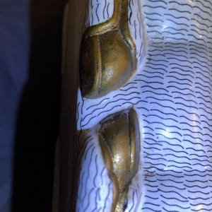 Une paire de béliers en émaux cloisonnés et bronze doré, Chine, Qianlong — photo 36