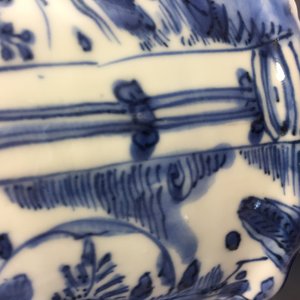 Une paire de bols à corbeau en porcelaine de Chine bleu et blanc, Ming, Wanli — photo 10
