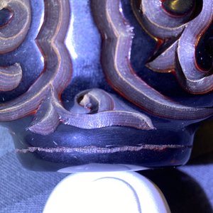 Une paire de bols en laque rouge tixi, Ming — photo 9