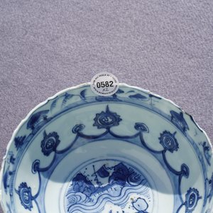 Une paire de bols en porcelaine de Chine bleu et blanc, Wanli — photo 11