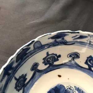 Une paire de bols en porcelaine de Chine bleu et blanc, Wanli — photo 17