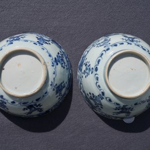 Une paire de bols en porcelaine de Chine bleu et blanc, Wanli — photo 10