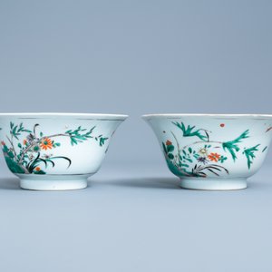 Une paire de bols en porcelaine de Chine famille verte, Kangxi — photo 4