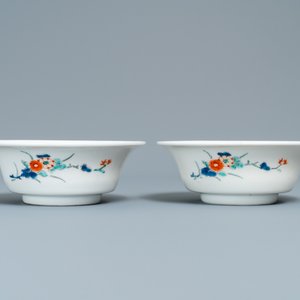 Une paire de bols en porcelaine Kakiemon, Japon, Edo, 17/18ème — photo 4