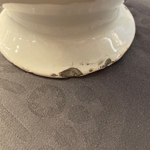 Une paire de bouteilles de pharmacie en faïence de Delft en bleu et blanc, 18ème — photo 12