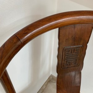 Une paire de chaises chinoises en bois huanghuali, République, 20ème — photo 27