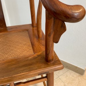 Une paire de chaises chinoises en bois huanghuali, République, 20ème — photo 30