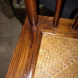 Une paire de chaises chinoises en bois huanghuali, République, 20ème — photo 61
