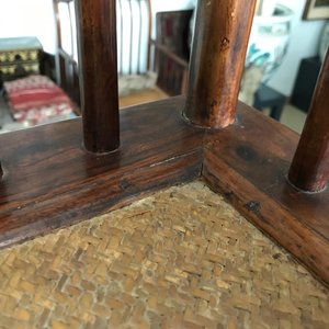 Une paire de chaises en bois huanghuali, Chine, République — photo 36