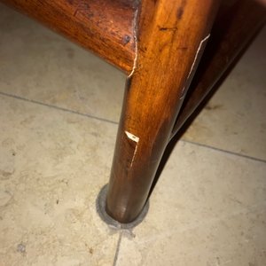 Une paire de chaises en bois huanghuali, Chine, République — photo 60