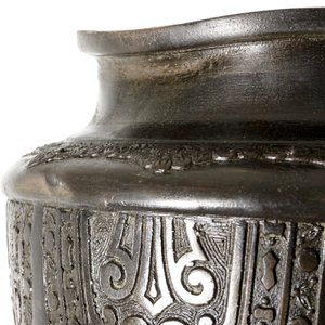 Une paire de colonnes d'éclairage en bronze, Japon, Meiji, 19ème — photo 10