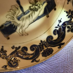 Une paire de coupes aux perroquets en porcelaine de Chine coquille d'oeuf des 'Ateliers Pronk', Yongzheng/Qianlong — photo 6