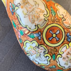 Une paire de cuillères en porcelaine de Chine Bencharong pour le marché thai, 19ème — photo 10