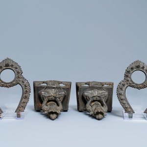 Une paire de figures du Bouddha Amitayus en bronze, Sino-Tibet, Qianlong — photo 6