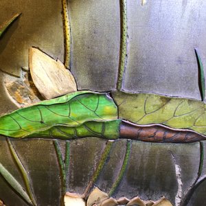 Une paire de grands panneaux en bois laqué incrusté d'ivoire avec des poèmes, Chine, Qianlong — photo 24