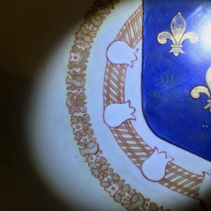 Une paire de grands plats en porcelaine de Chine du service du Roi de France Louis XV, Yongzheng, vers 1732 — photo 15