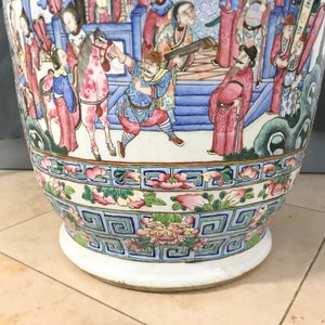Une paire de grands vases en porcelaine de Chine famille rose, 19ème — photo 25
