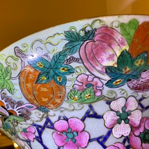 Une paire de grands vases en porcelaine de Chine famille rose, 19ème — photo 14