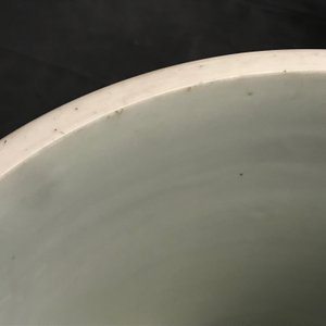 Une paire de jardinières en porcelaine de Chine famille rose à décor de pêches, 19ème — photo 10