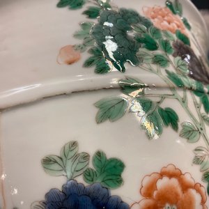 Une paire de jardinières en porcelaine de Chine famille verte, 19ème — photo 8