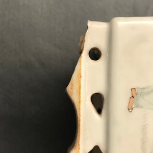 Une paire de jardinières sur supports en porcelaine de Chine qianjiang cai, 19/20ème — photo 13