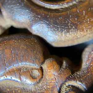 Une paire de panneaux ajourés en bois sculpté, 18/19ème — photo 14