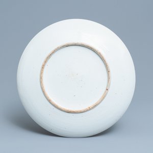 Une paire de plats en porcelaine de Chine famille verte de Canton, 19ème — photo 5