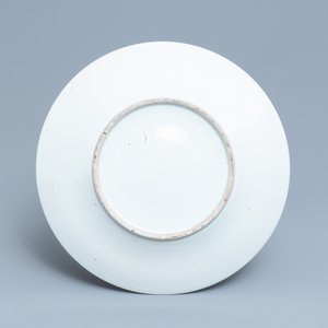 Une paire de plats en porcelaine de Chine famille verte de Canton, 19ème — photo 4
