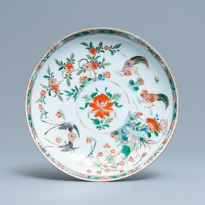 Une paire de plats en porcelaine de Chine famille verte, Kangxi — photo 3