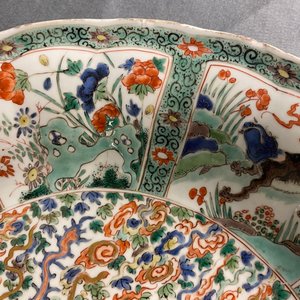 Une paire de plats en porcelaine de Chine famille verte, Kangxi — photo 19