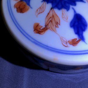Une paire de pots couverts en porcelaine de Chine de style Imari, Kangxi — photo 11