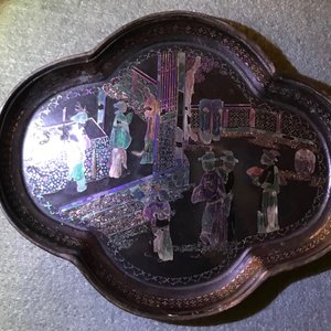 Une paire de tasses et soucoupes en argent et laque burgauté, Chine, Kangxi — photo 14