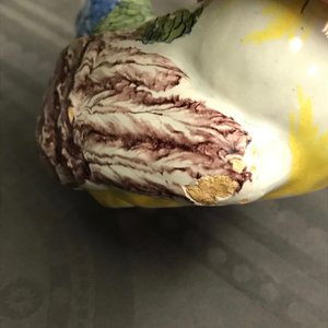 Une paire de terrines en forme de canards en faïence de Delft polychrome, 18ème — photo 11