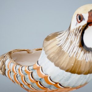 Une paire de terrines en forme d'oiseaux, Alcora, Espagne, 18ème — photo 9